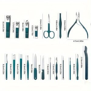 Nail Clippers Manicure Beauty Tools 18 Pieces